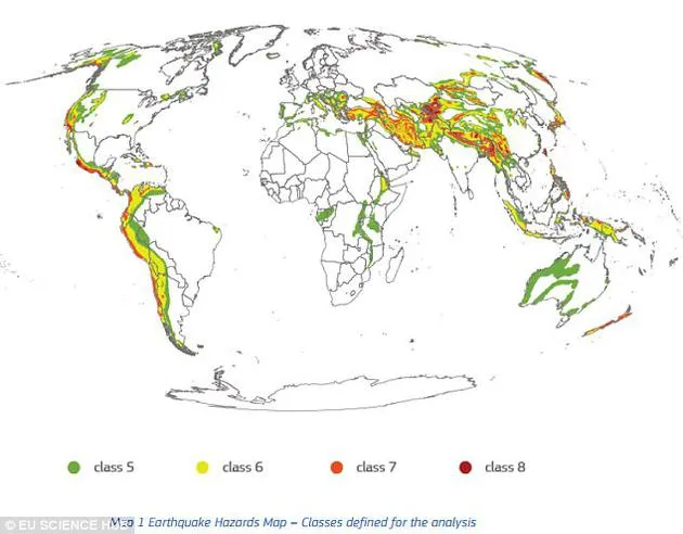研究称全球自然灾害威胁加剧：受地震威胁人口27亿