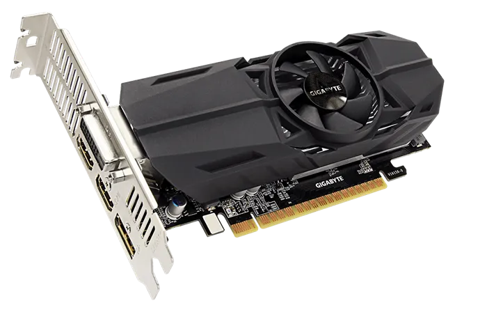 技嘉發佈半高刀卡gtx1050ti1050單風扇還有oc模式