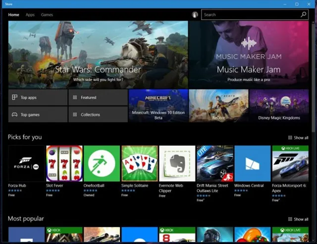 微软为Windows10平台游戏加入离线模式