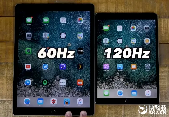 新iPad Pro 120Hz刷新率屏再测试：对比60Hz屏真是毒