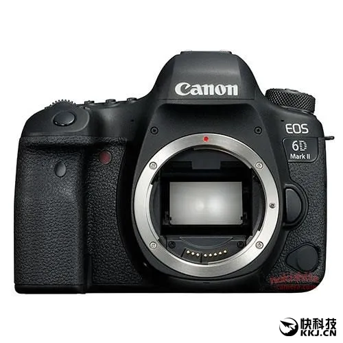 佳能EOS 6D Mark II外观照曝光 种草了吗？