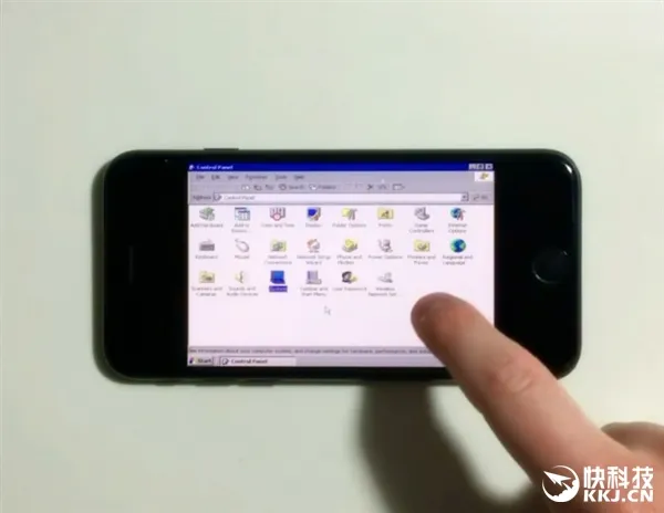 大神让iPhone 7运行Windows XP：这流畅度醉了