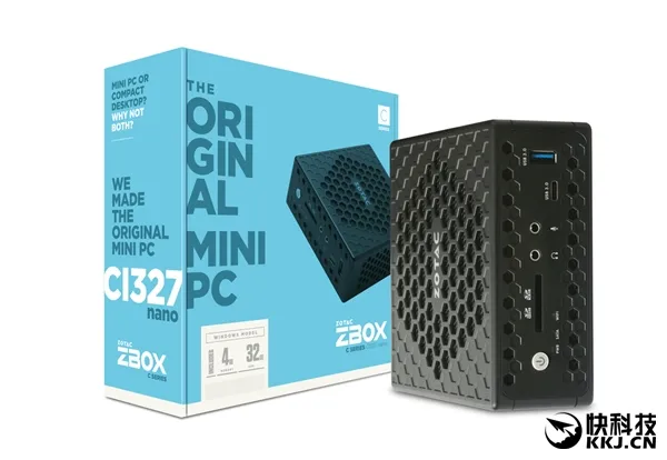 6W赛扬！索泰发布ZBOX Nano CI327静音迷你机