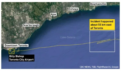 加拿大TSB调查无人机险些撞上客机事件 两名机组人员受伤