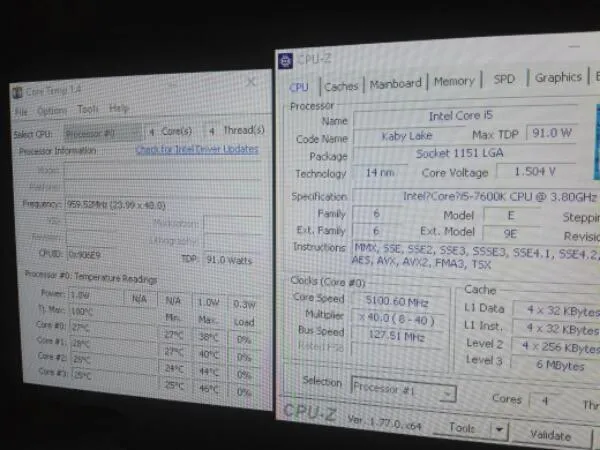 i5-7600K真片曝光：核心频率达5.1GHz