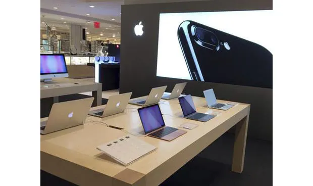 梅西百货的“店中店”式Apple Store如期开业