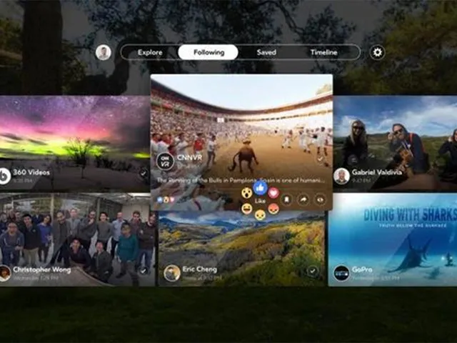紧跟YouTube！脸书推360度全景视频服务