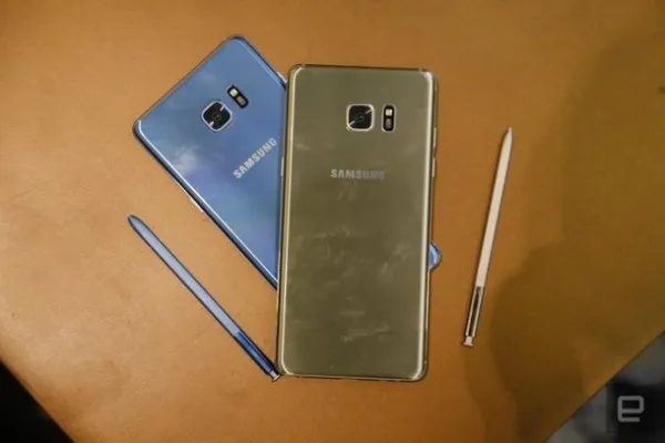 [多图]真机美如画：三星Galaxy Note7四色上手图赏