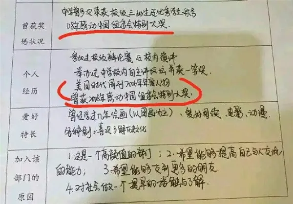 史上最牛简历 堪称应聘史上的一股泥石流