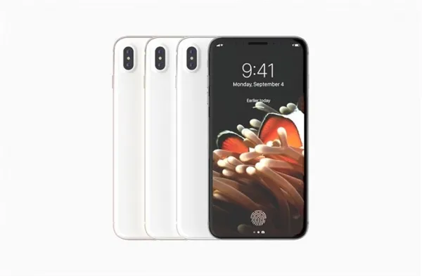 媲美官方图！国外设计师打造最美iPhone 8：很有爱