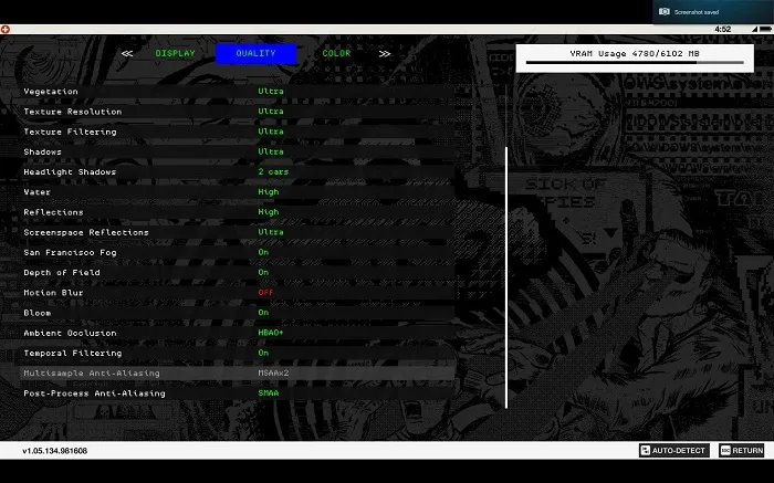 《看门狗2》PC版画面选项曝光：未见DX12、4GB显存要注意