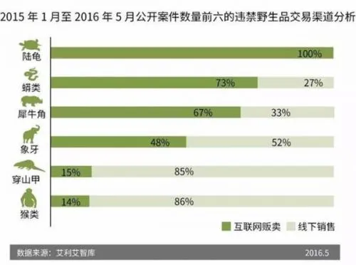 野生动物网络交易增至四成 爱地球请从拒绝杀戮开始