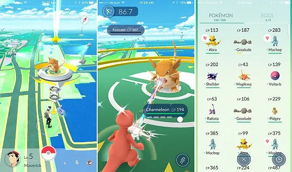 Pokemon GO 试玩体验：要不是人民币玩家，就去苦练扔球吧