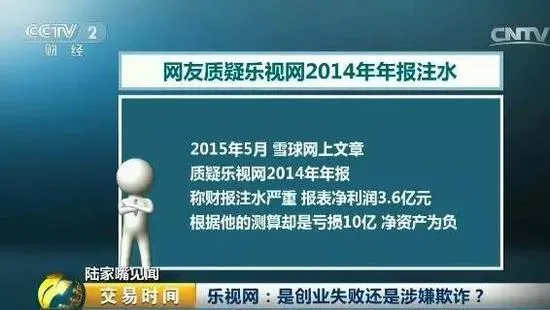 乐视网是创业失败还是涉嫌欺诈？曾为上市行贿某处长