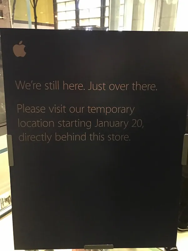 第五大道 Apple Store 即将迈入2.0！临时迁至新地点