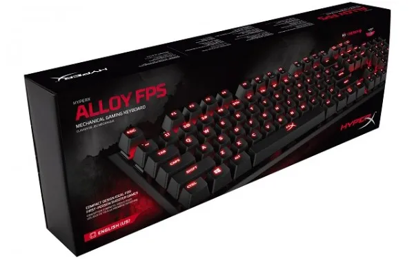 HyperX Alloy阿洛伊FPS电竞机械键盘新增红轴和茶轴版本