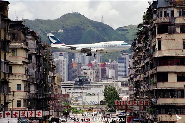 告别演出 波音747将低空飞跃香港维多利亚港