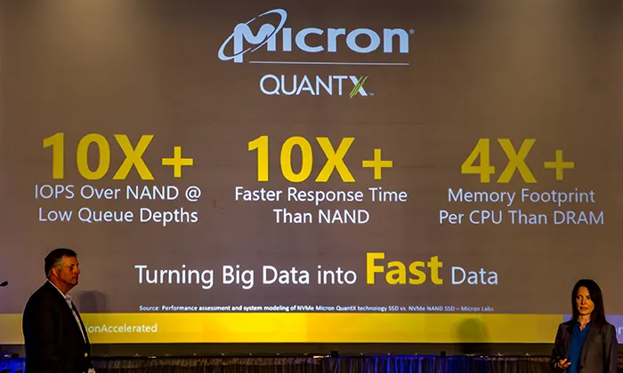 美光3D Xpoint SSD产品QuantX年末发售，与intel Optane同行