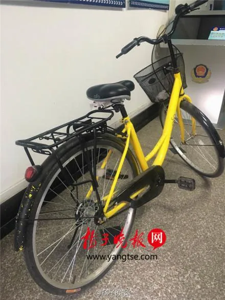 市民买辆二手自行车 原是被盗共享单车改装而成