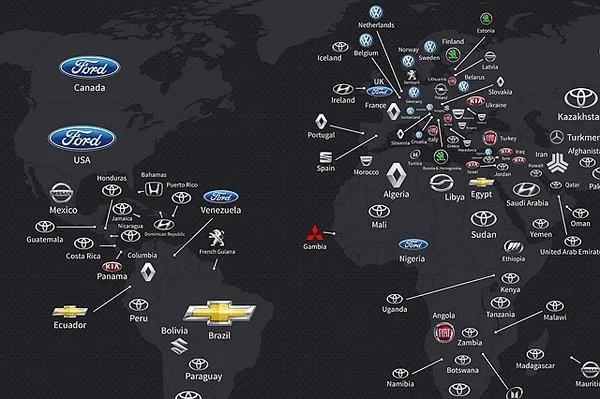 各国最爱汽车品牌出炉：中国被这款5万元神车占领