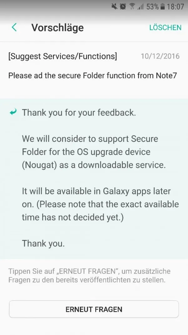 Note 7独占的Secure Folder功能有望登陆Galaxy S7/S7 edge