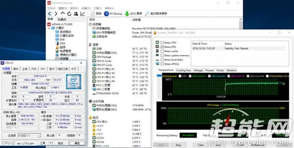 内牛满面！Intel Kaby Lake i5-7600K风冷5.1GHz达成