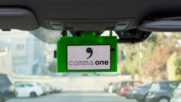 Comma One：不换车也能过把无人驾驶瘾