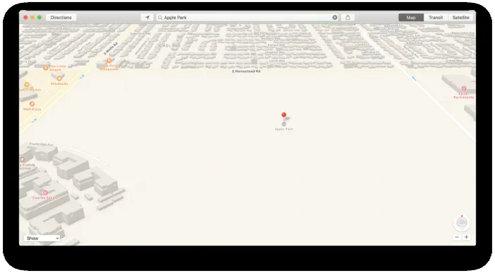 苹果地图更新：加入Apple Park信息、卫星图像