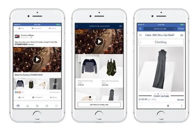 Facebook电商新尝试：看完广告想买马上就可以买