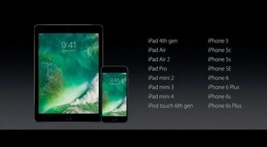 iOS 10适配机型公布 iPhone4S挥泪告别