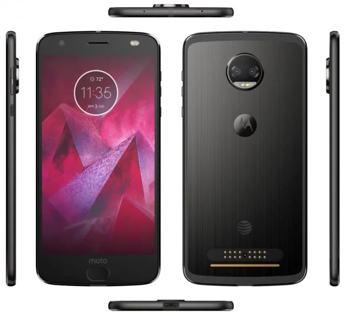 Moto Z2 Force渲染图再爆：电池缩水22% 国行独享128GB版本