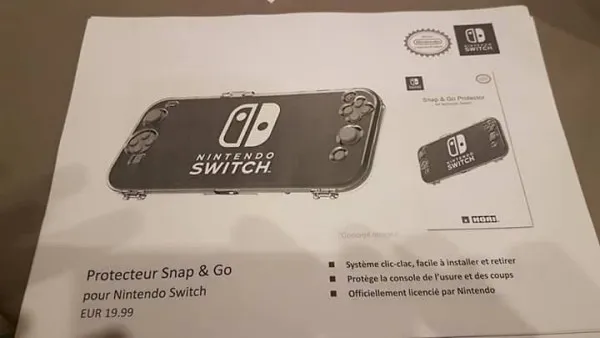 配件厂商产品图曝光多项任天堂Switch特性：塞尔达新作3月同步发售