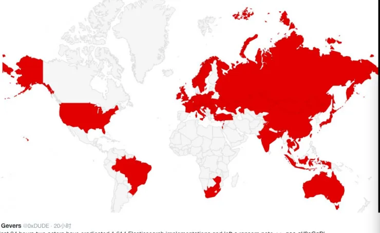 MongoDB的勒索攻击者瞄准了ElasticSearch 中国已有受害者