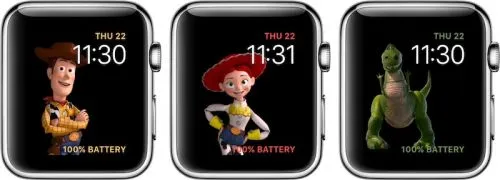 watchOS 4玩具总动员表盘试玩：效果炫酷