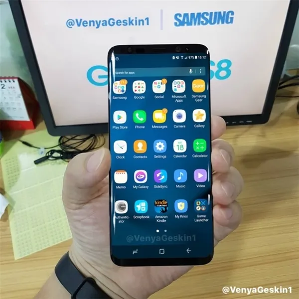 外形完美！三星宣布Galaxy S8：3月29日发布