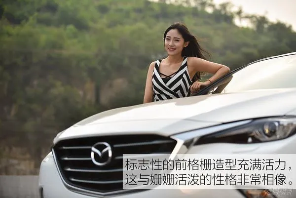 靓妹体验马自达最美SUV CX-4：真的魂动了