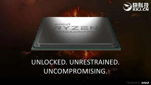 AMD Ryzen ThreadRipper正式发布：16/12/8核心全都有 性价比残暴