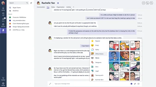 微软Slack竞争者将命名为Microsoft Teams