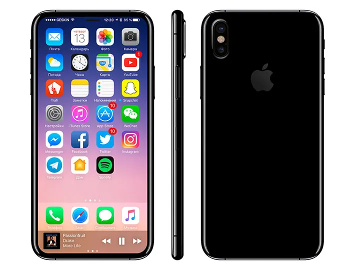 iPhone 8尚未拍板屏下指纹技术的方案，或要推迟到10月出货