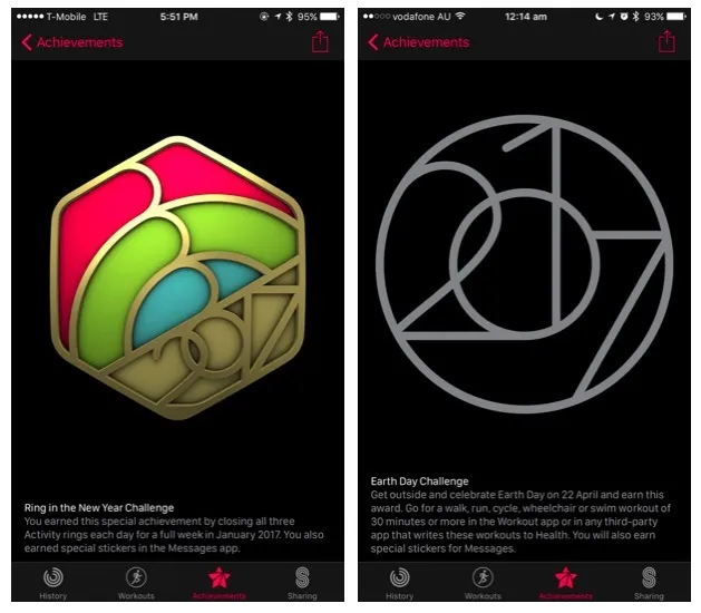 地球日AppleWatch的挑战奖章你拿到了吗？