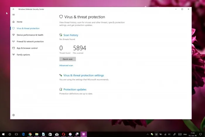 微软称赞Windows Defender，卡巴斯基则嘲笑其没用