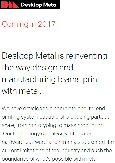 宝马投资 Desktop Metal：汽车行业有望普及金属 3D 打印技术