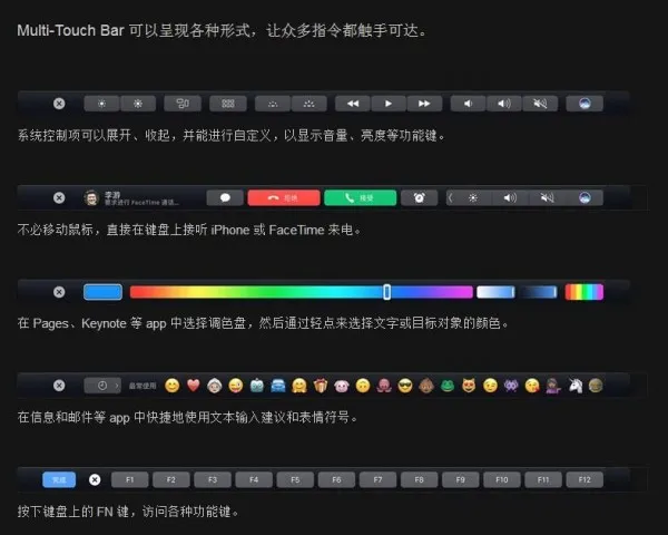 作为发布会难得亮点 Touch Bar吸引力够吗?