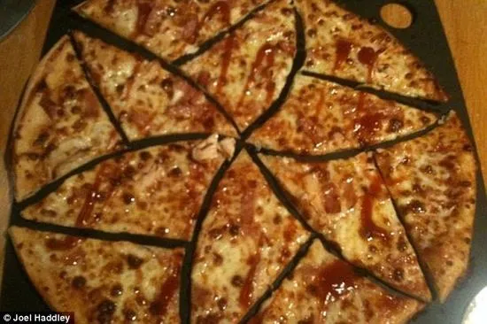 数学家设计披萨完美均分法:可切成弯曲怪异形状