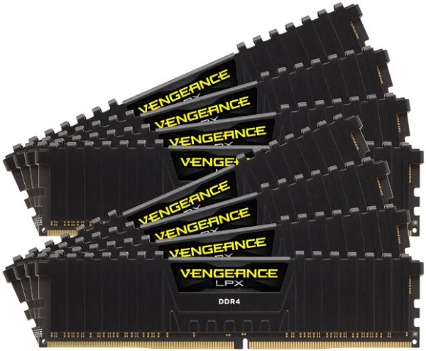 海盗船推出128GB Vengeance LPX高频DDR4内存条套装新品