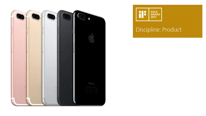 德国iF设计金奖名单公布：iPhone 7 Plus获奖，小米台灯上榜