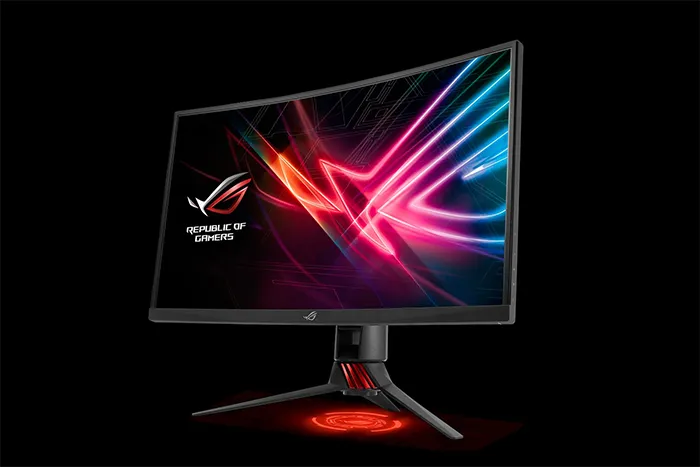 华硕发布ROG Strix XG27VQ显示器：27吋曲面屏、144Hz、FreeSync