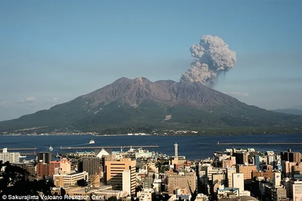 日本最活跃火山将再次喷发：更猛烈！