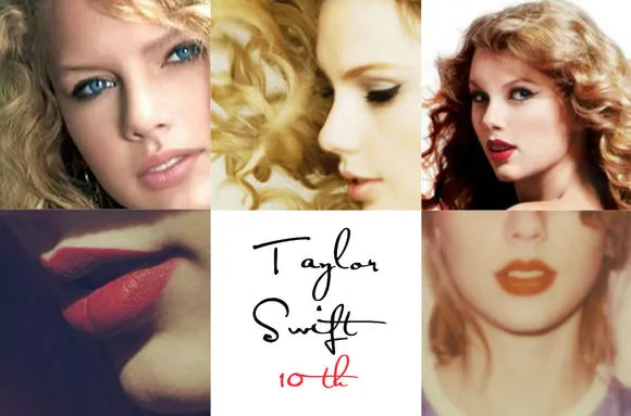 天后“霉霉”Taylor Swift出道十周年记录