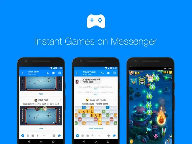 Facebook“小程序”？Messenger开放应用内游戏功能